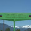 Carreterra Austral das Schild